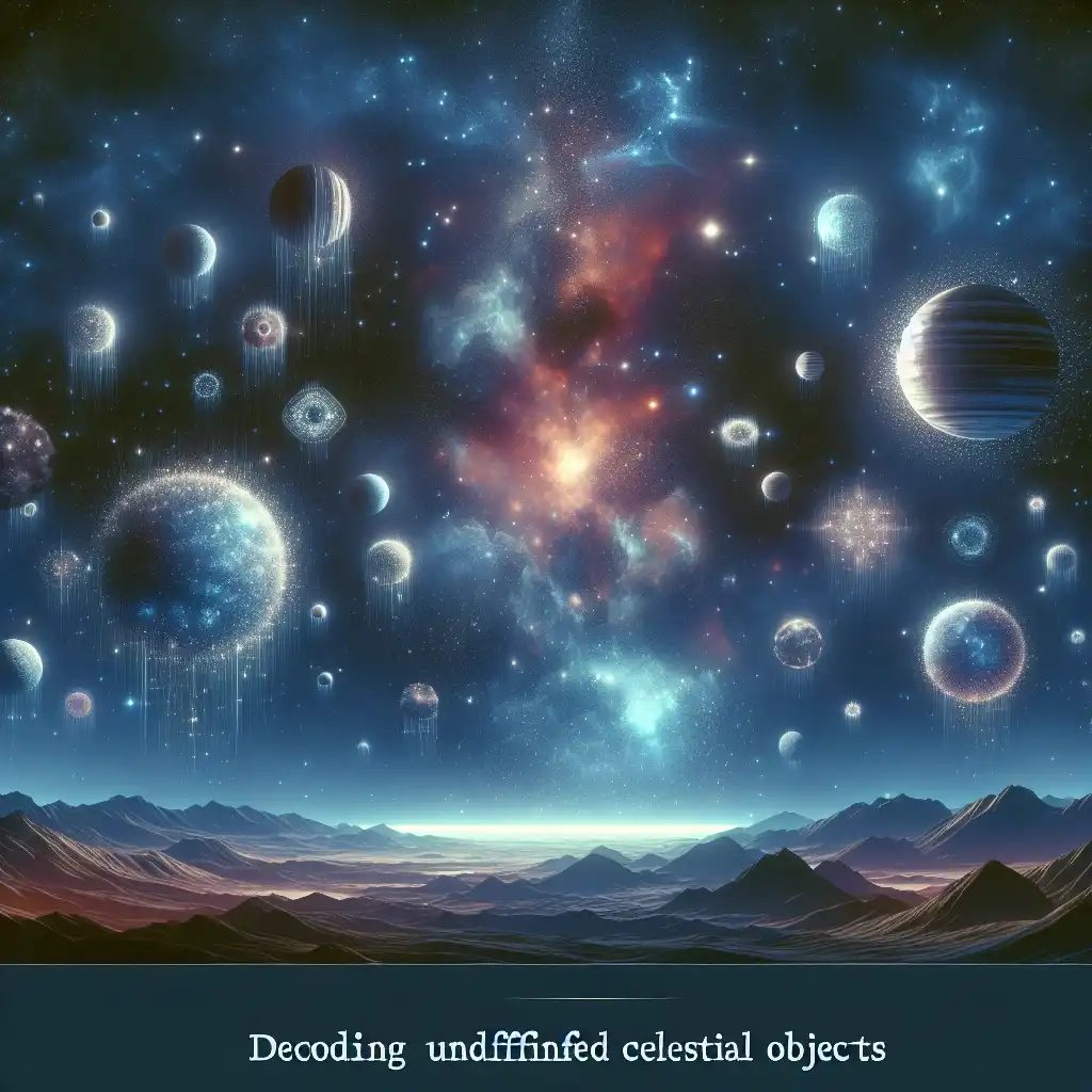 Decoding Undefined Celestial Objects