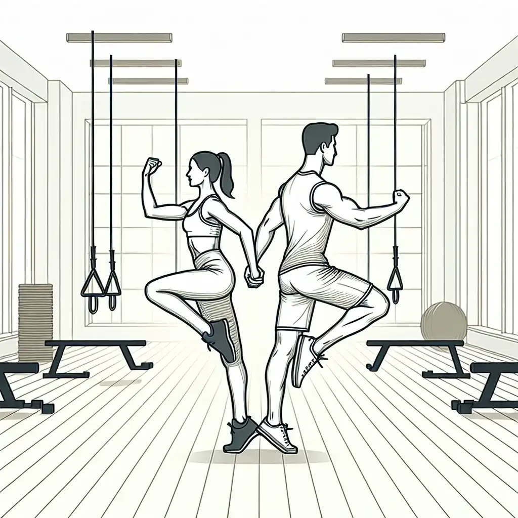 How to Master a Couple's Workout Routine