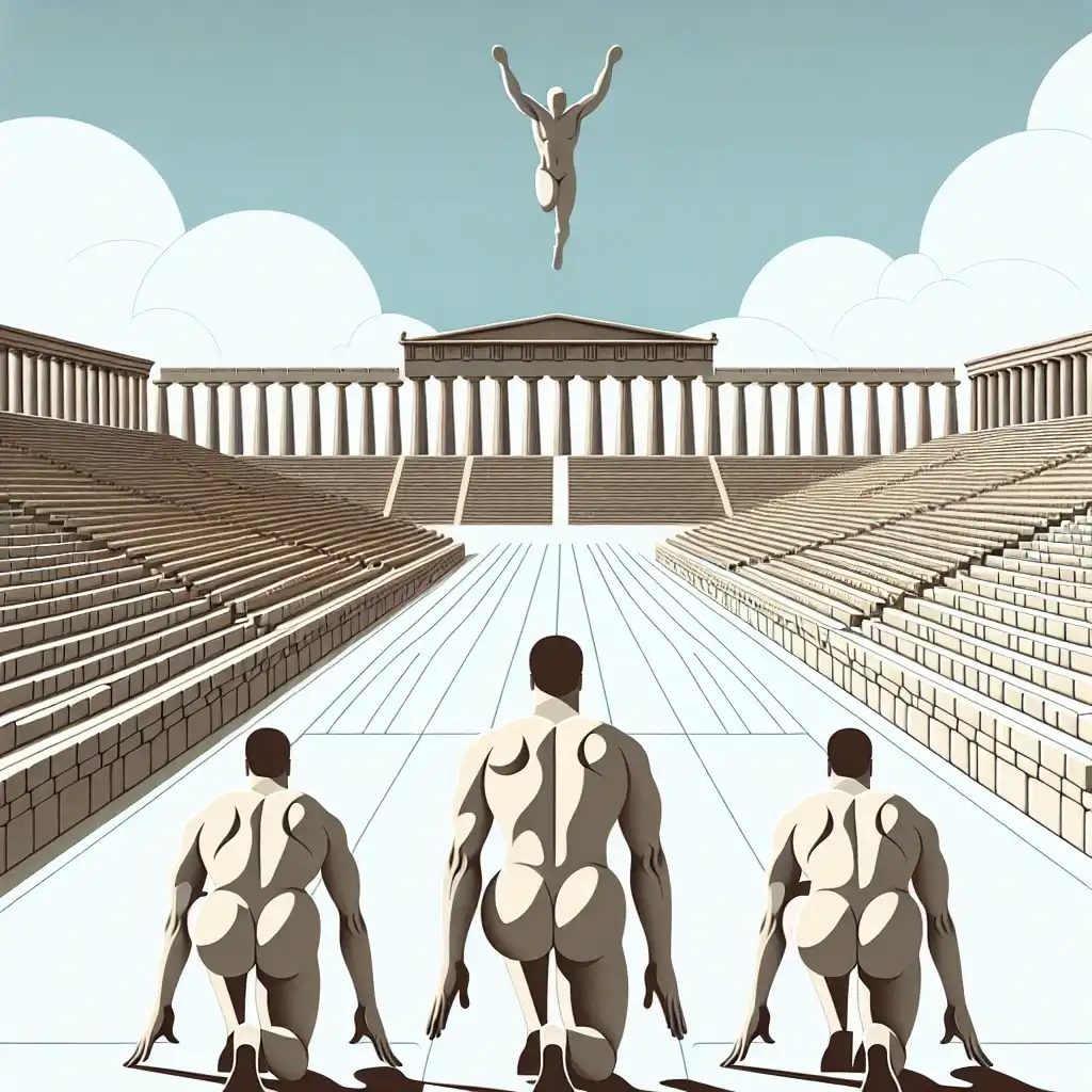 Ancient Olympic Tradition: Competing Nude for Honor & Equality