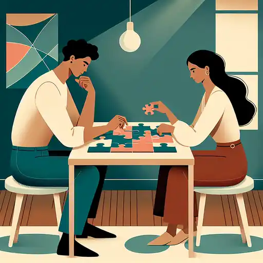 Why Puzzlers Find Smarter Partners